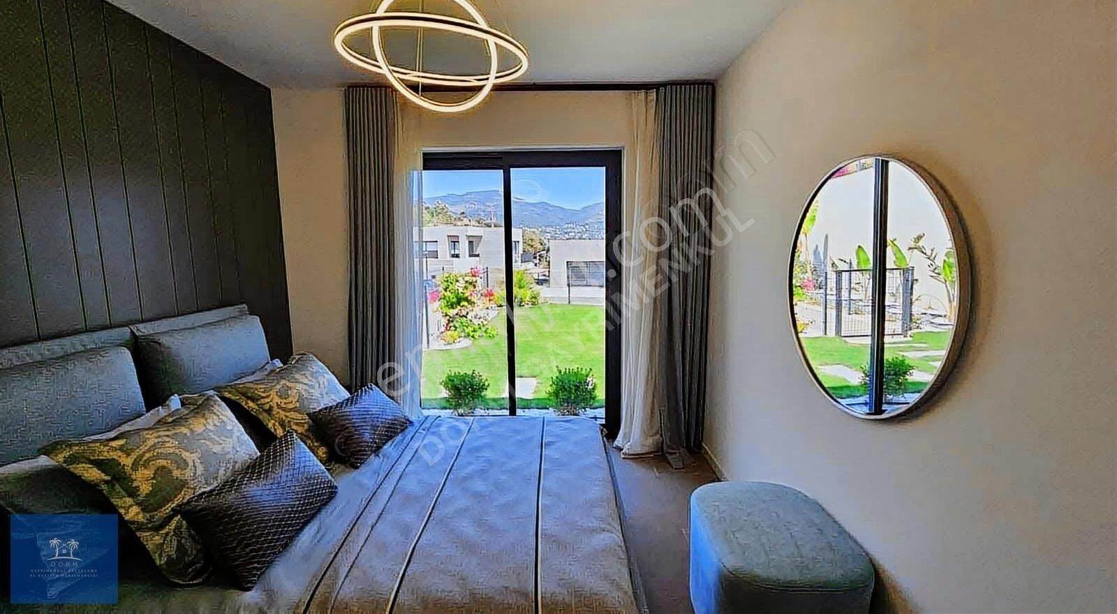 Bodrum Yalıkavak Kiralık Villa Tilkicik`de Denize Yürüme Mesafesinde Deniz Manzaralı Yeni Villa