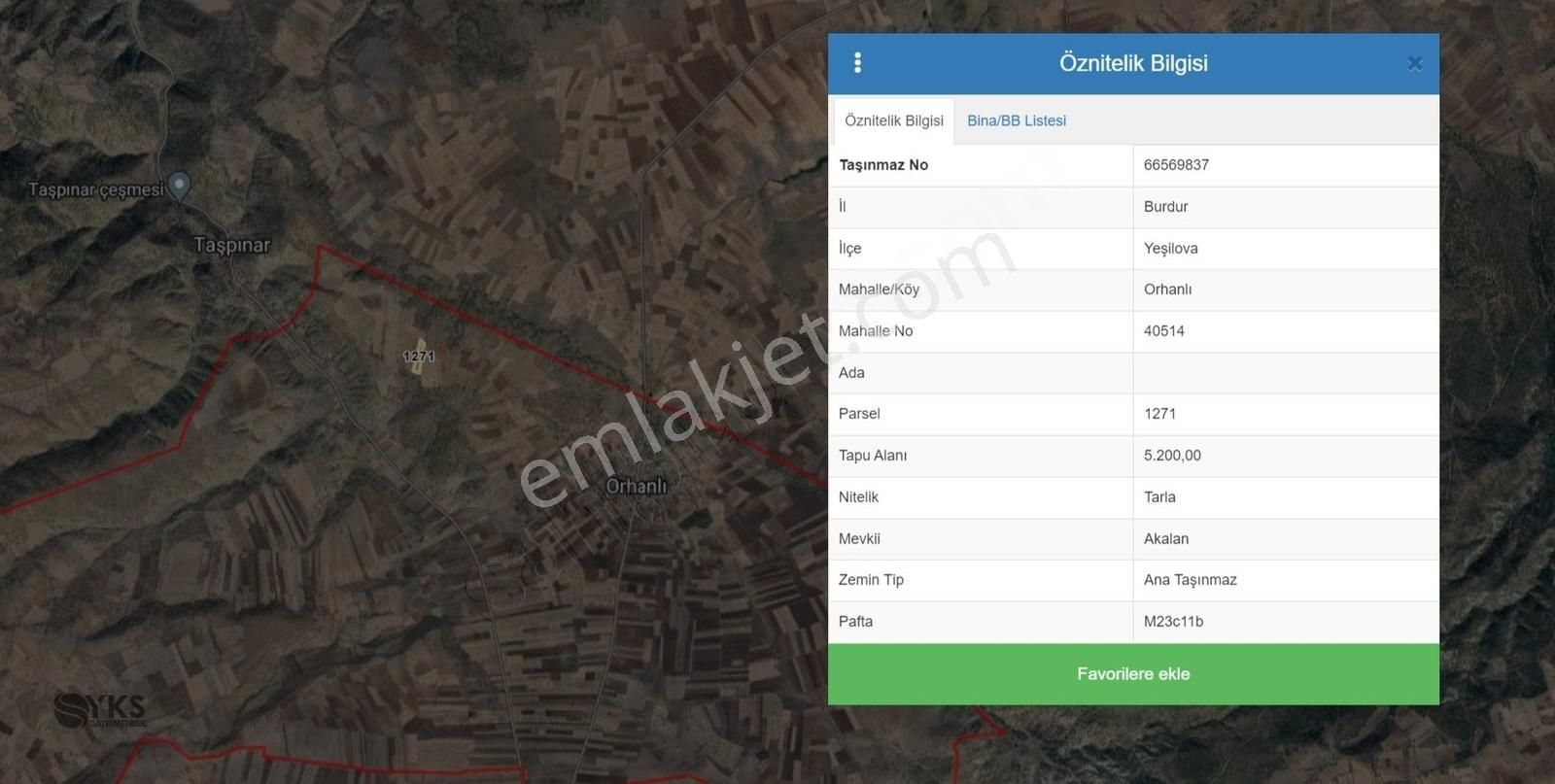 Yks'den Orhanlı'da 5200 M² Yatırımlık Tarla - Görsel 3