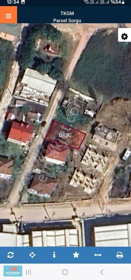 Akra Gayrimenkul'den Kartepe Sarı Meşede Villa İmarlı Arsa