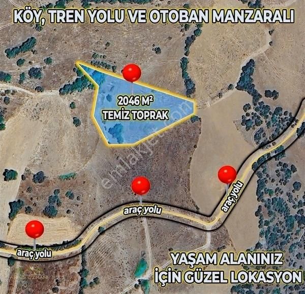 Dursunbey Tepeköy Satılık Tarla Arazi Uzmanı Abdullah Kutlu'dan - Balıkesir Dursunbey 2046 M2