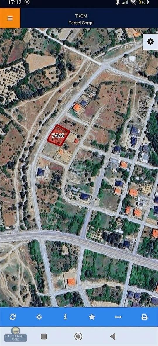 Kütahya Merkez Okçu Satılık Villa İmarlı Good Invest'ten Çamlıca'da Konumu Güzel Villalık Arsa