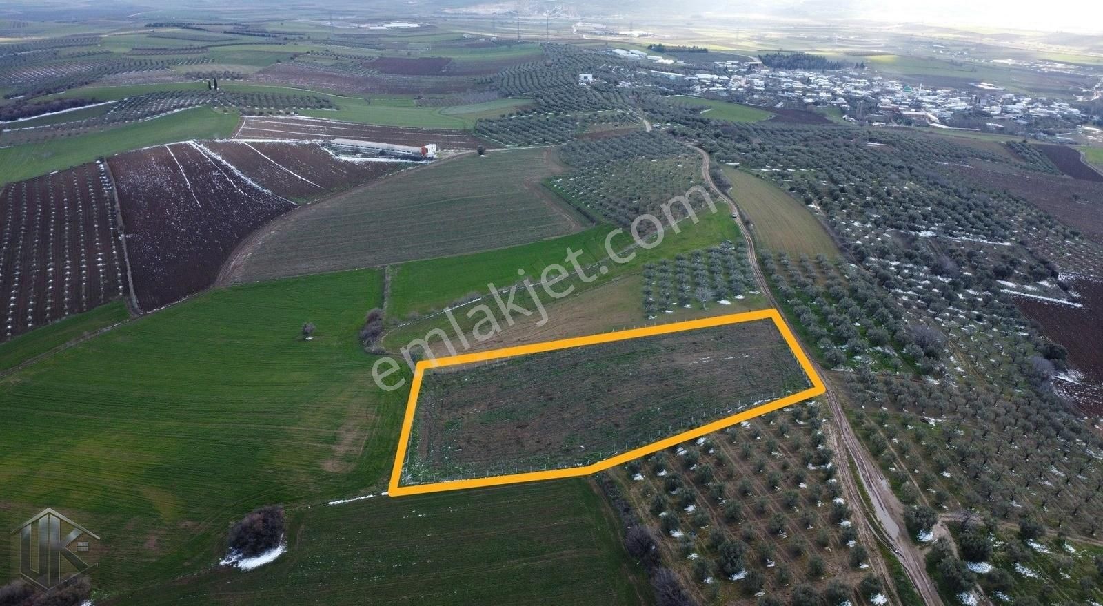 Bandırma Yeniyenice Satılık Tarla Kadastro Yola Cepheli,tel Örgü İle Çevrili 5200m² Tarla Fırsatı