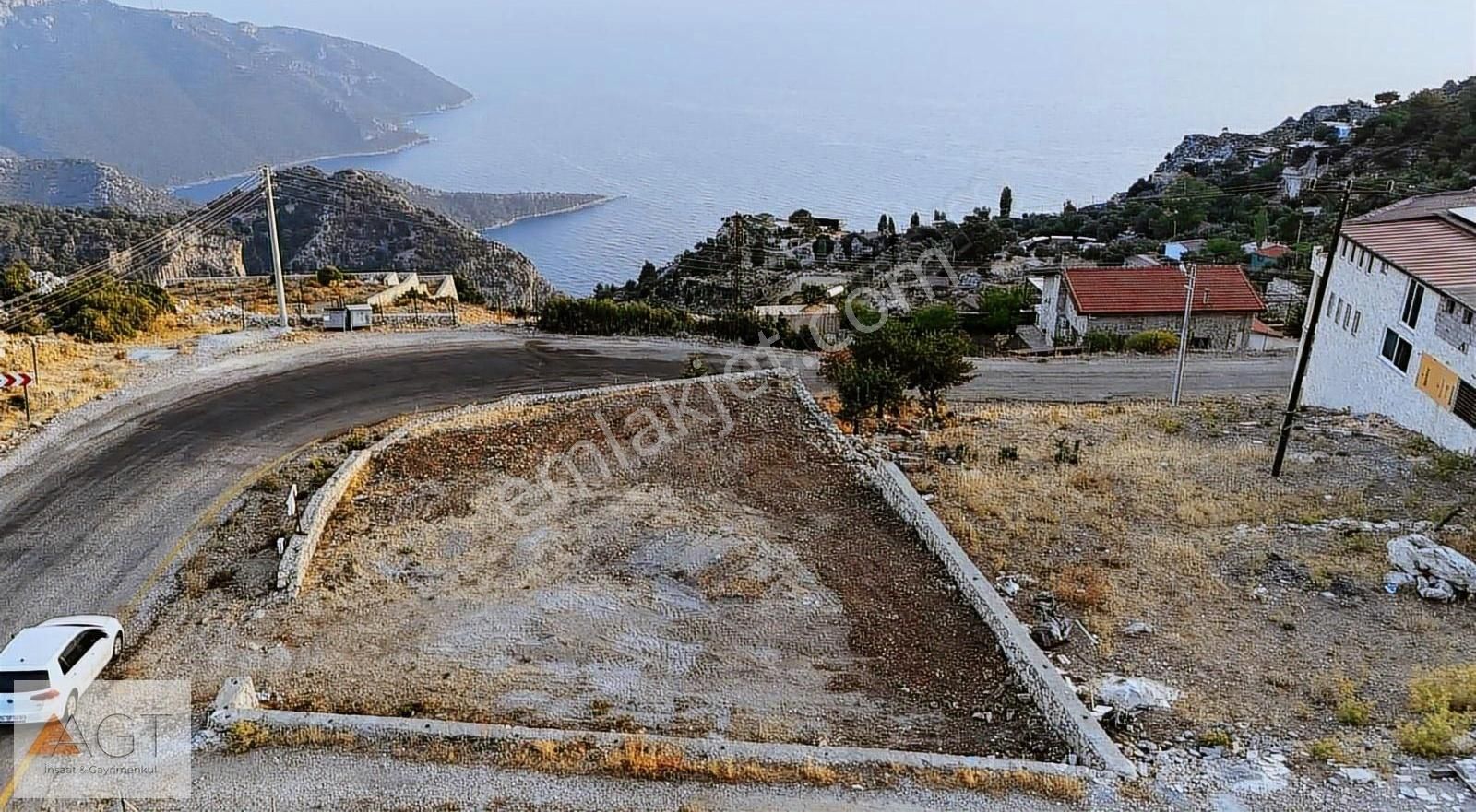 Fethiye Karaağaç Satılık Tarla Fethiye Alınca Da Ful Deniz Manzaralı Köşe Parsel Emsalsiz