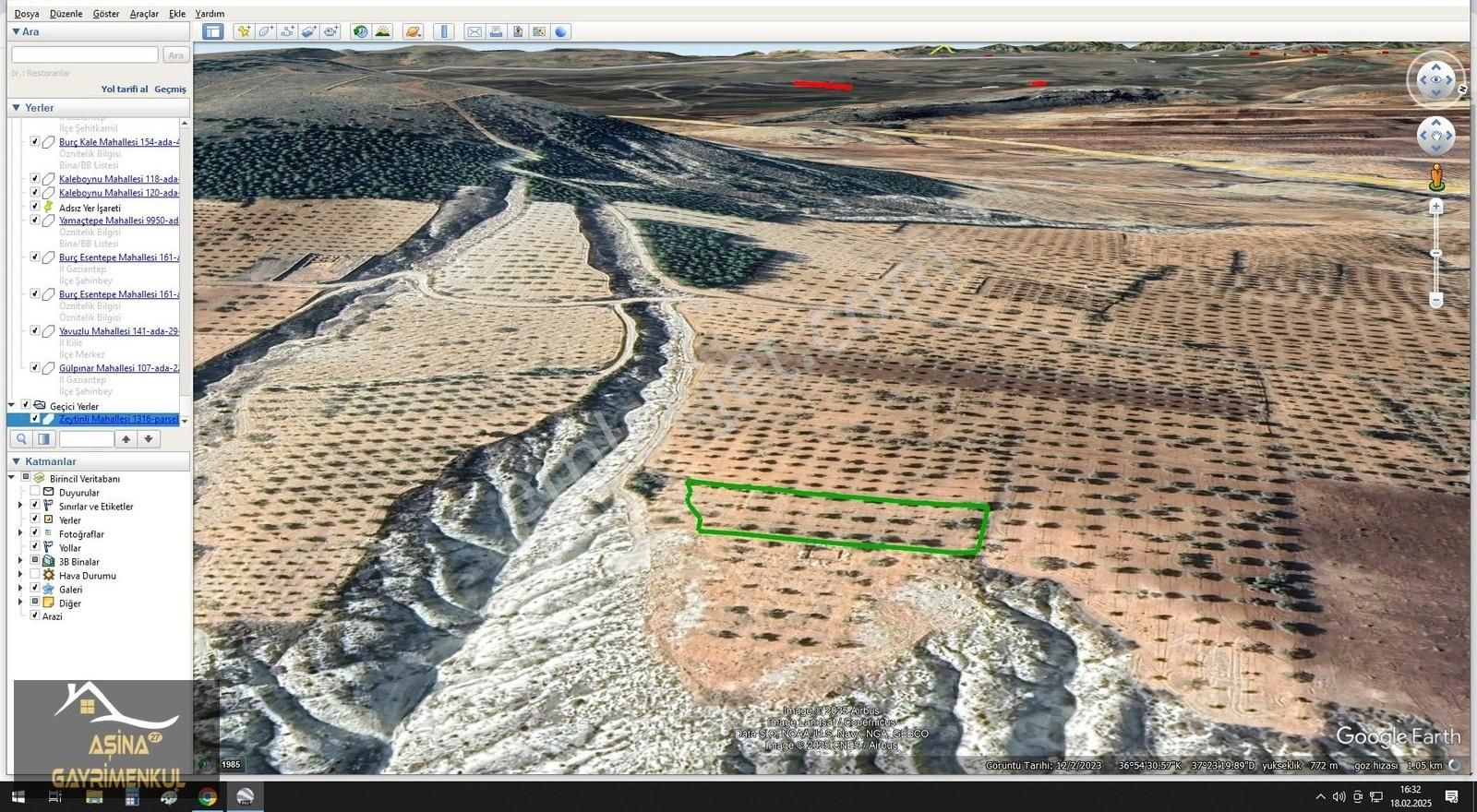 Zeytinli'de Satılık 2200m² Zeytinlik Tarla (karataş Manzaralı) - Görsel 4