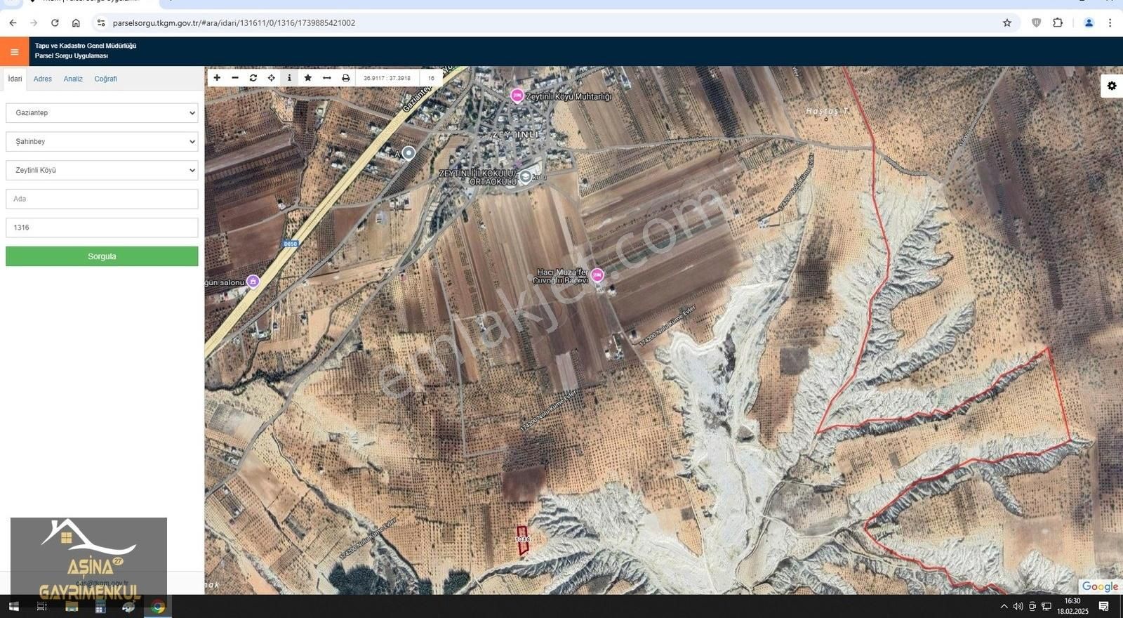 Zeytinli'de Satılık 2200m² Zeytinlik Tarla (karataş Manzaralı) - Görsel 2