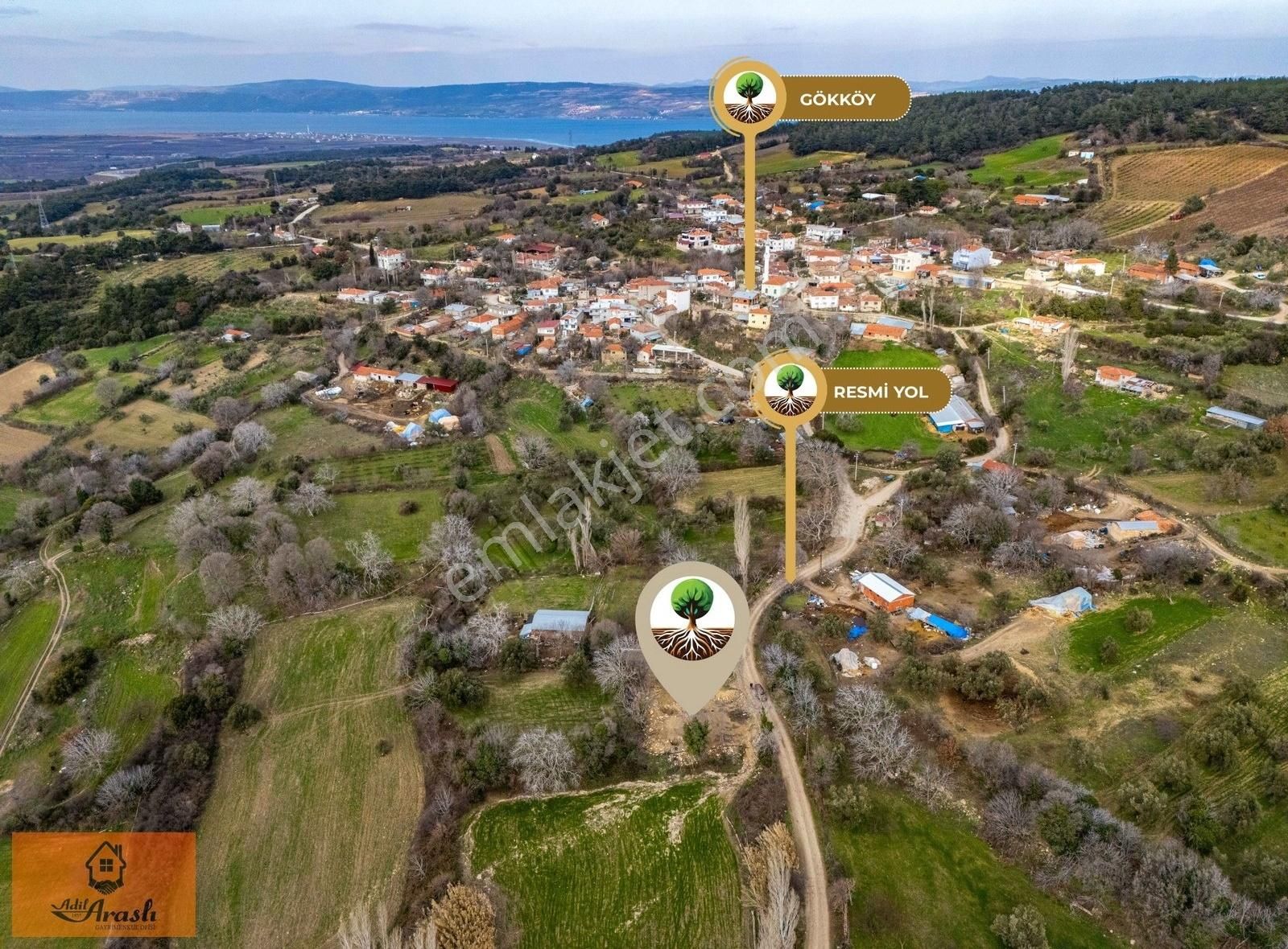 Adil Araslıdan Lapseki Gökköyde 380 M² Konut İmarlı Arsa - Görsel 20