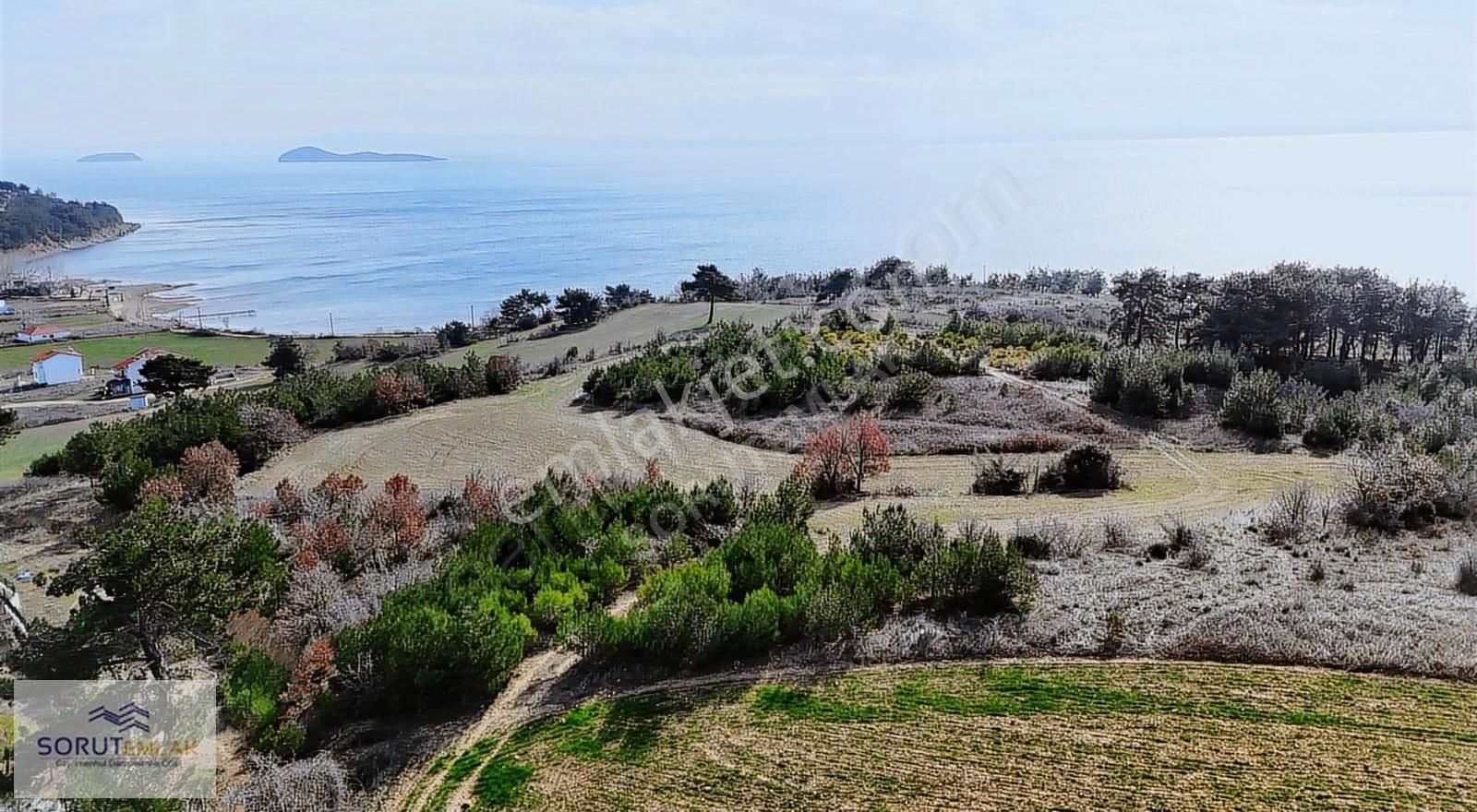 Keşan Sazlıdere Köyü (Merkez Mevki) Satılık Tarla Sazlıdere Sahil Deniz Manzaralı 19.500 M2 Satılık Arazi