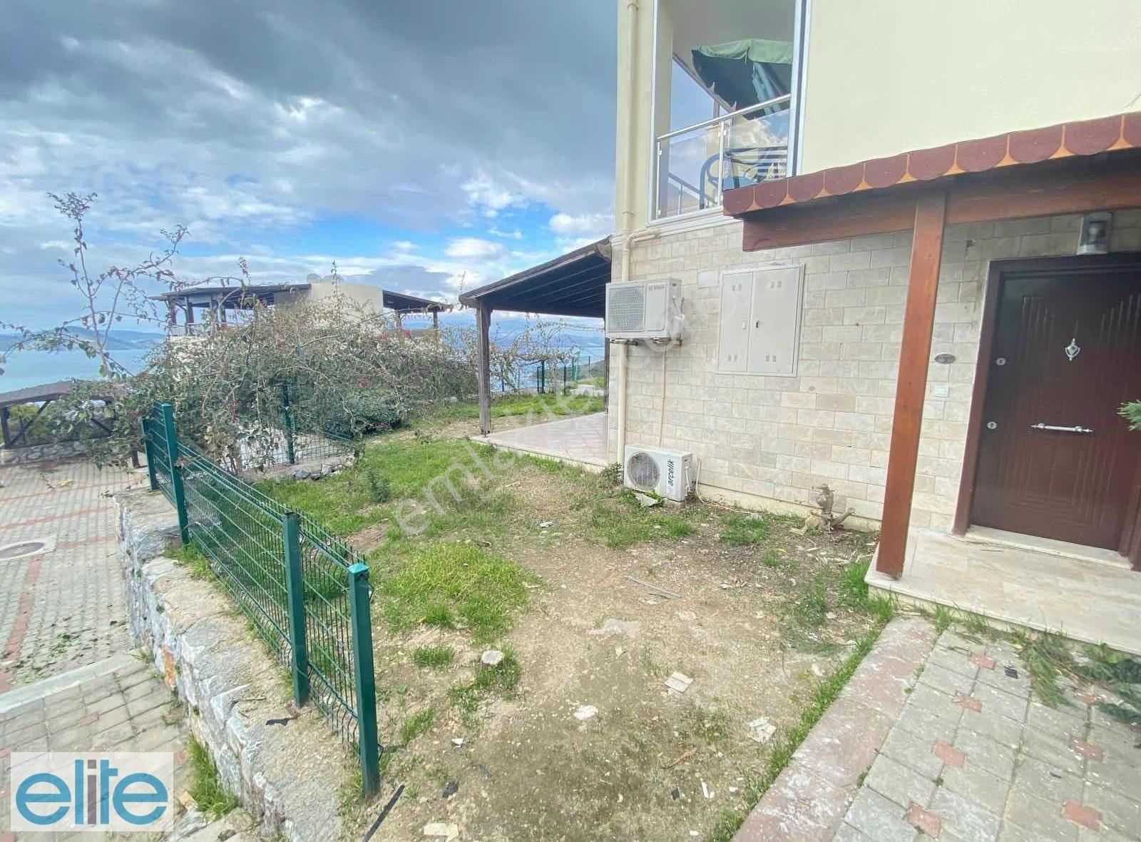 Muğla Bodrum Milas Boğaziçi Adabükü Deniz Manzaralı Bahçe Katı - Görsel 15