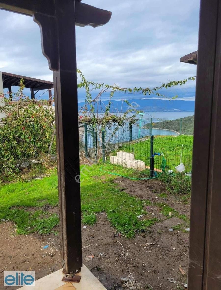 Muğla Bodrum Milas Boğaziçi Adabükü Deniz Manzaralı Bahçe Katı - Görsel 5
