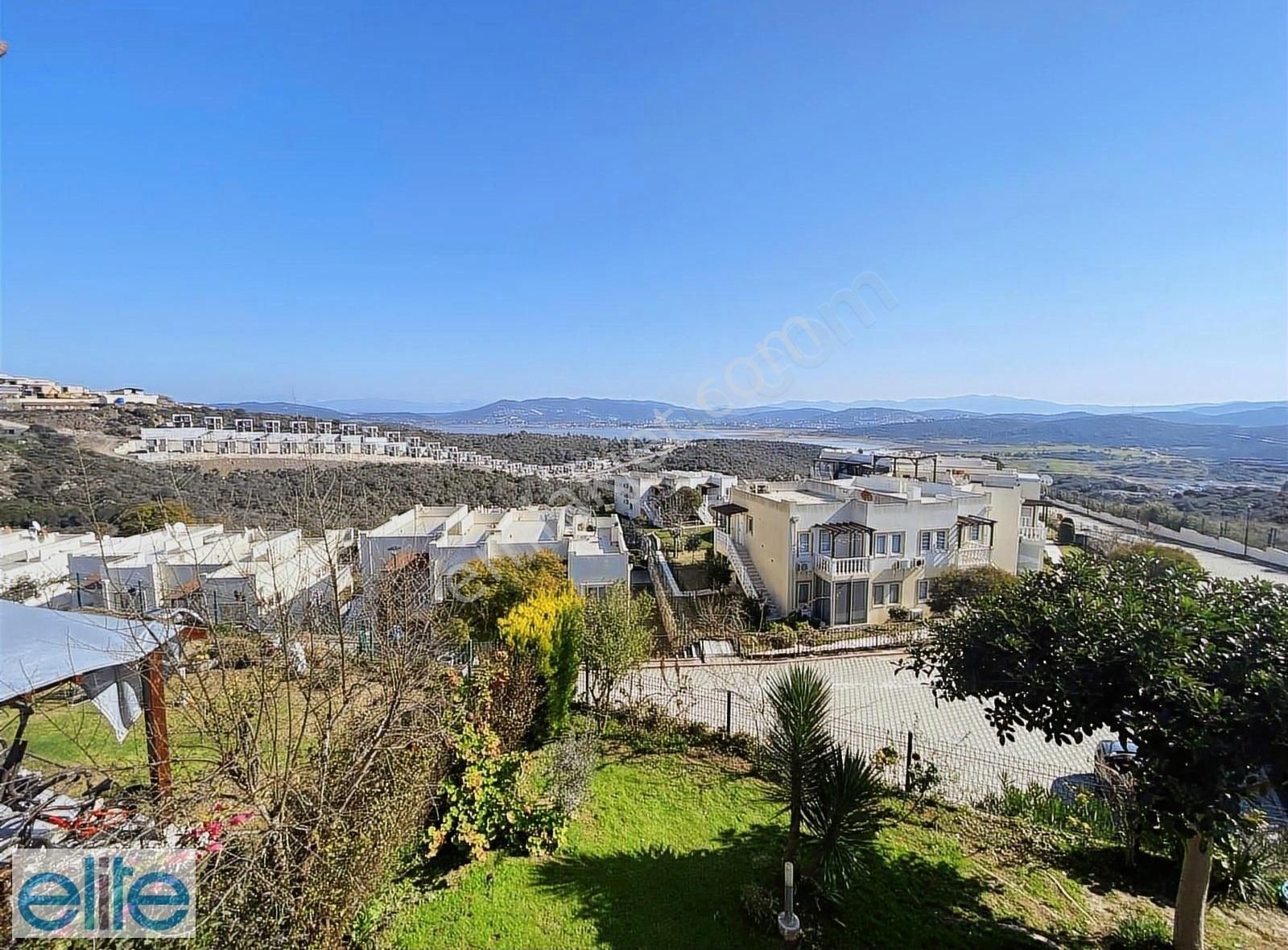 Muğla Bodrum Milas Arası Boğaziçi Adabükü Manzaralı Geniş Daire - Görsel 12