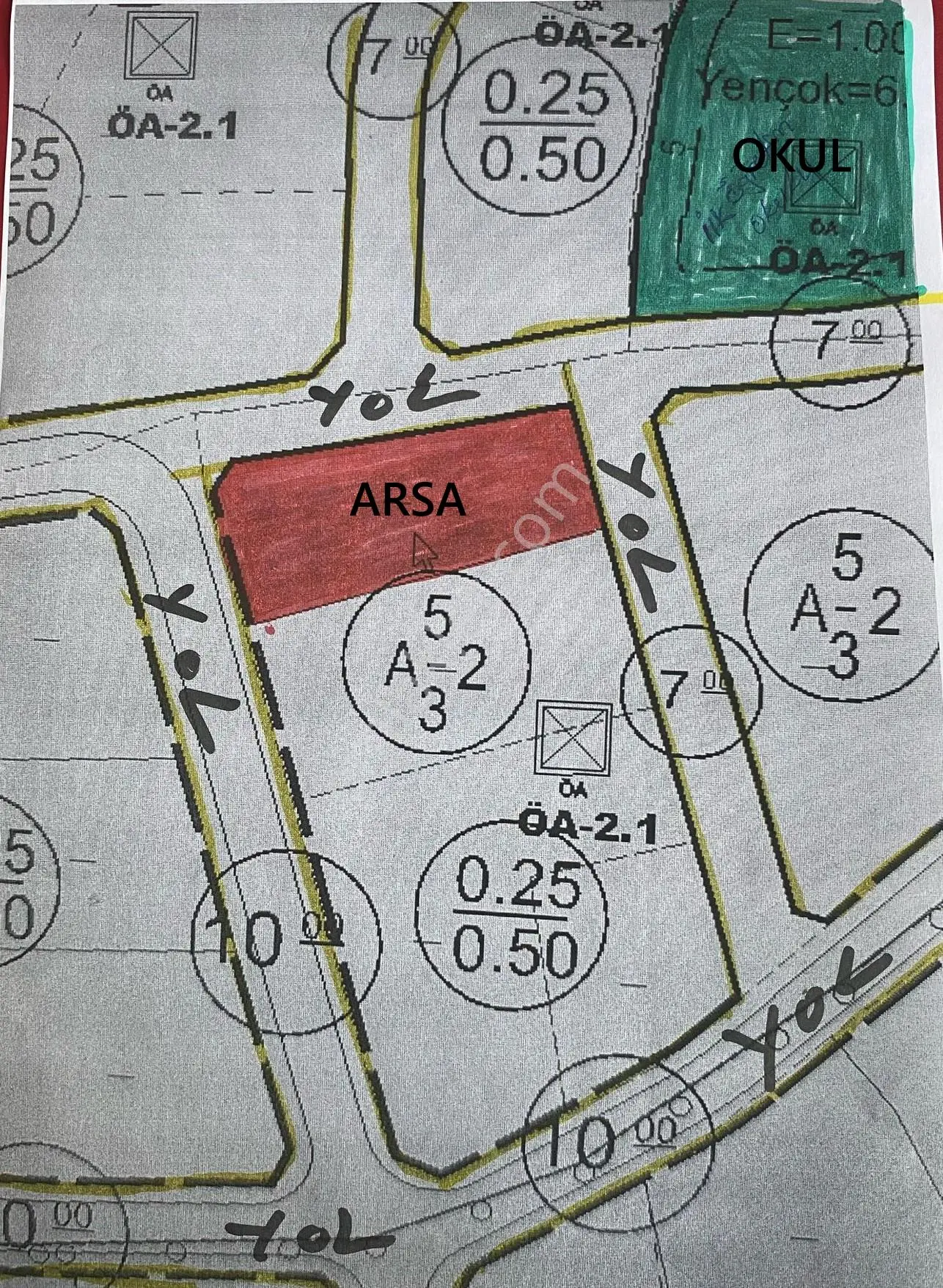 Korucuk Mah.%25 İmarlı 826 M2 Satılık Arsa - Görsel 5