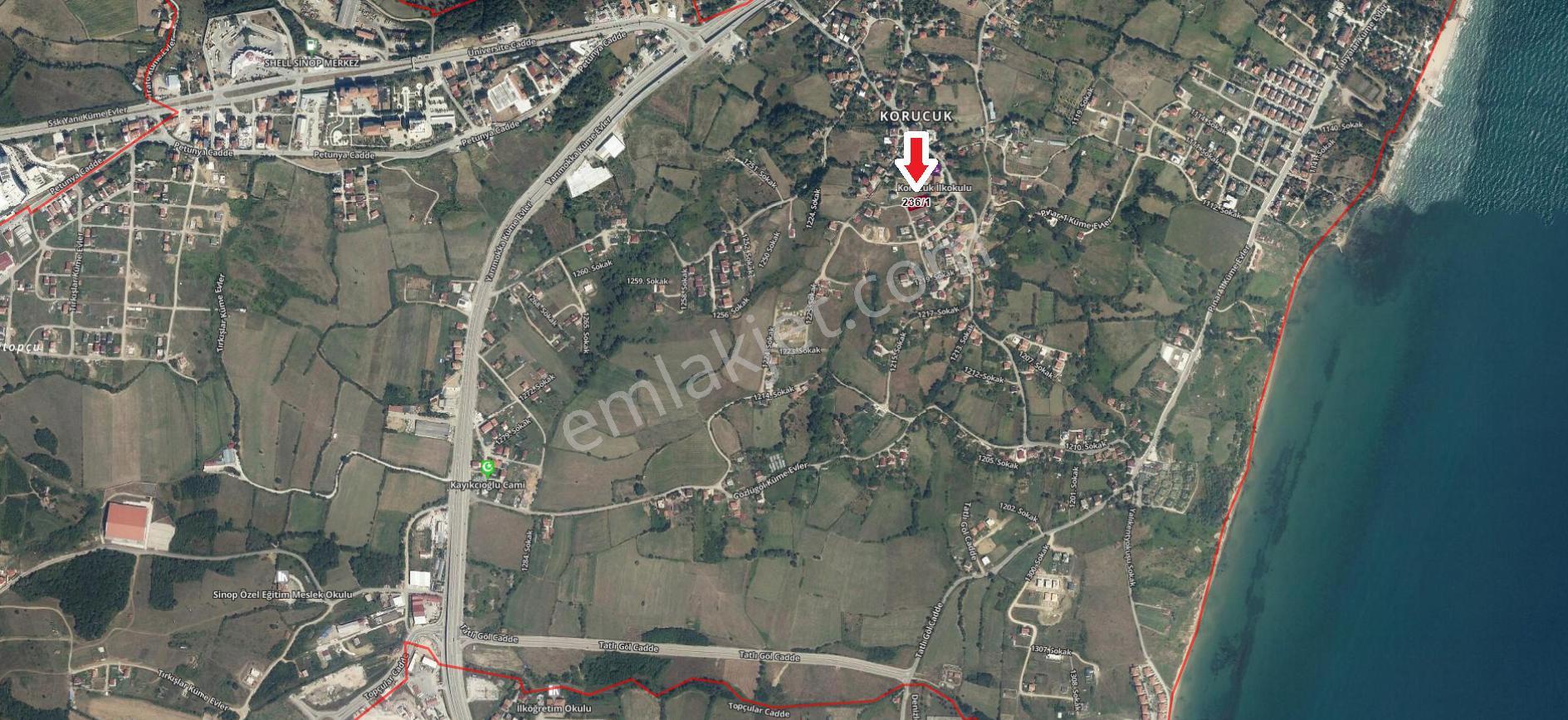 Korucuk Mah.%25 İmarlı 826 M2 Satılık Arsa - Görsel 9