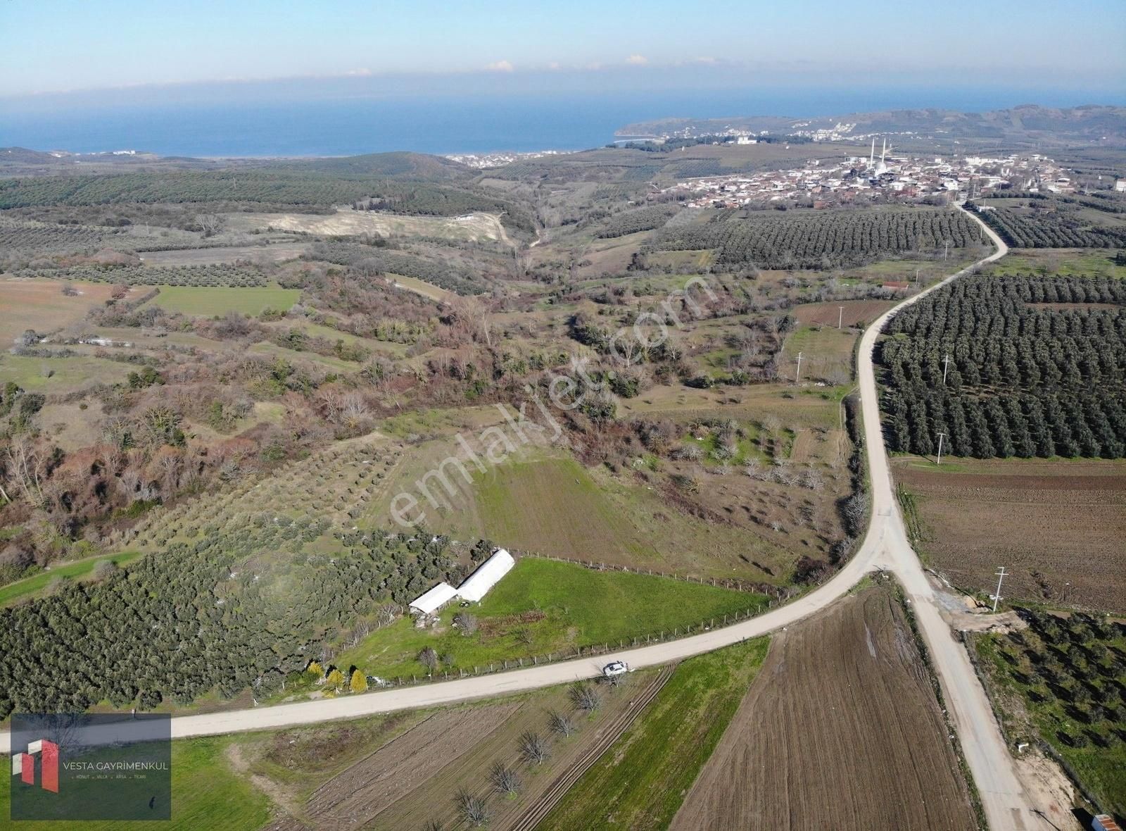 Mudanya Esence Satılık Tarla Vesta'dan Deniz Manzaralı Yatırım Ve Yaşam İçin Fırsat Tarla!!!