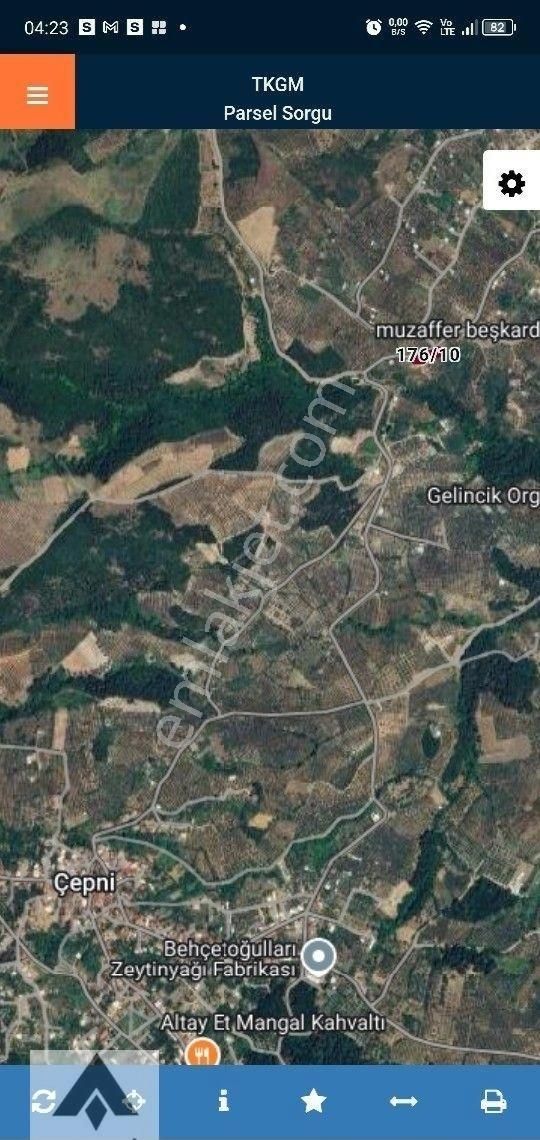 My Ekipdenbursa Mudanya Çepni De Yol Su Elektirik Sorunu Olmayan Yola Cephe Arazi Tam Yatırımlık - Görsel 21