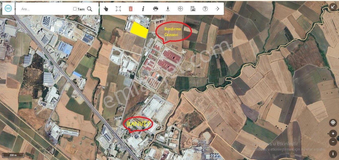 Bandırma-banvit-cezaevi Karşısı Ana Yol Üstü Kiralık Boş Arazi - Görsel 4