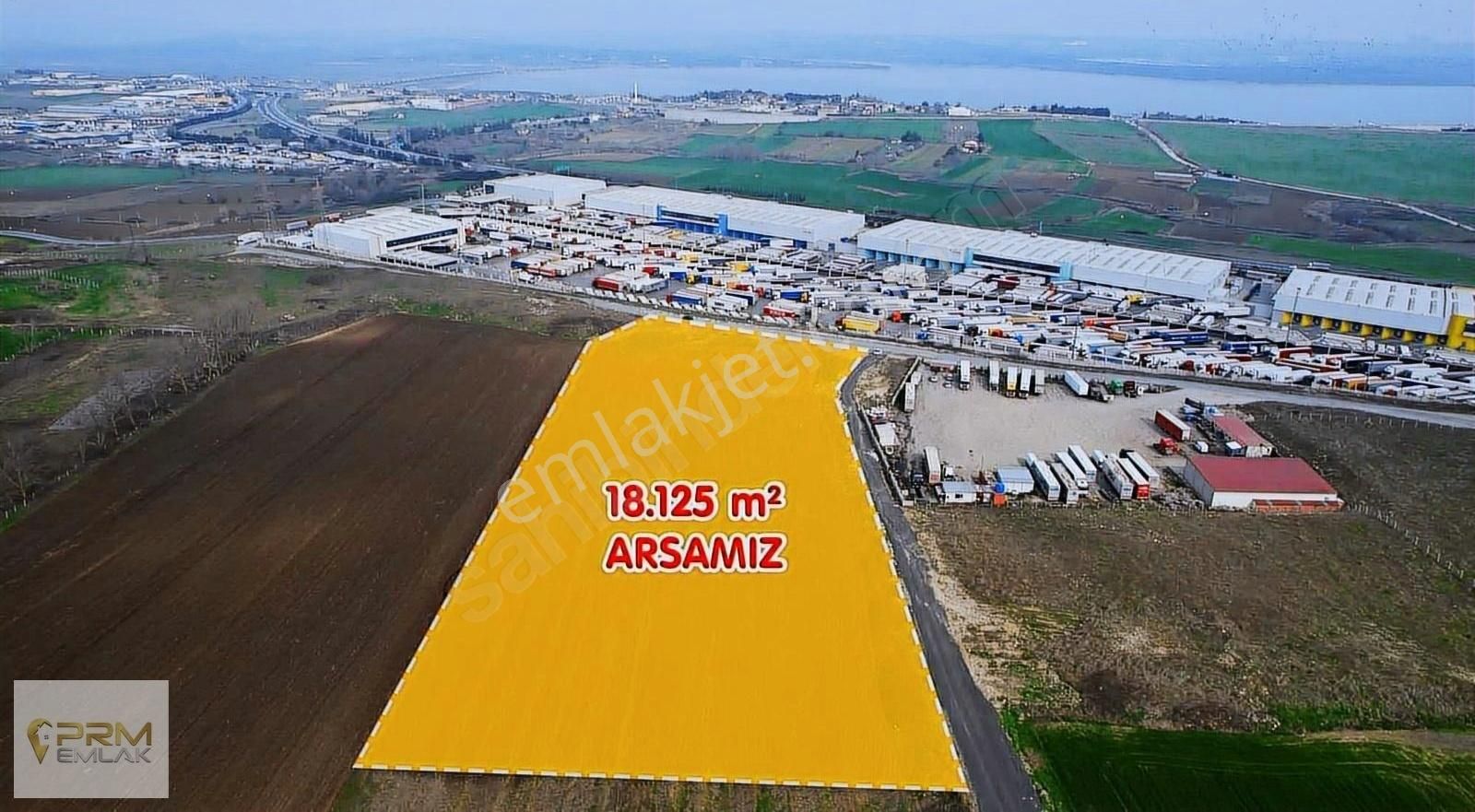 Çatalca Muratbey Merkez Satılık Ticari İmarlı Prm Emlaktan Muratbey Gümrük Bölgesi İmarlı 18.250 M2 Arsa