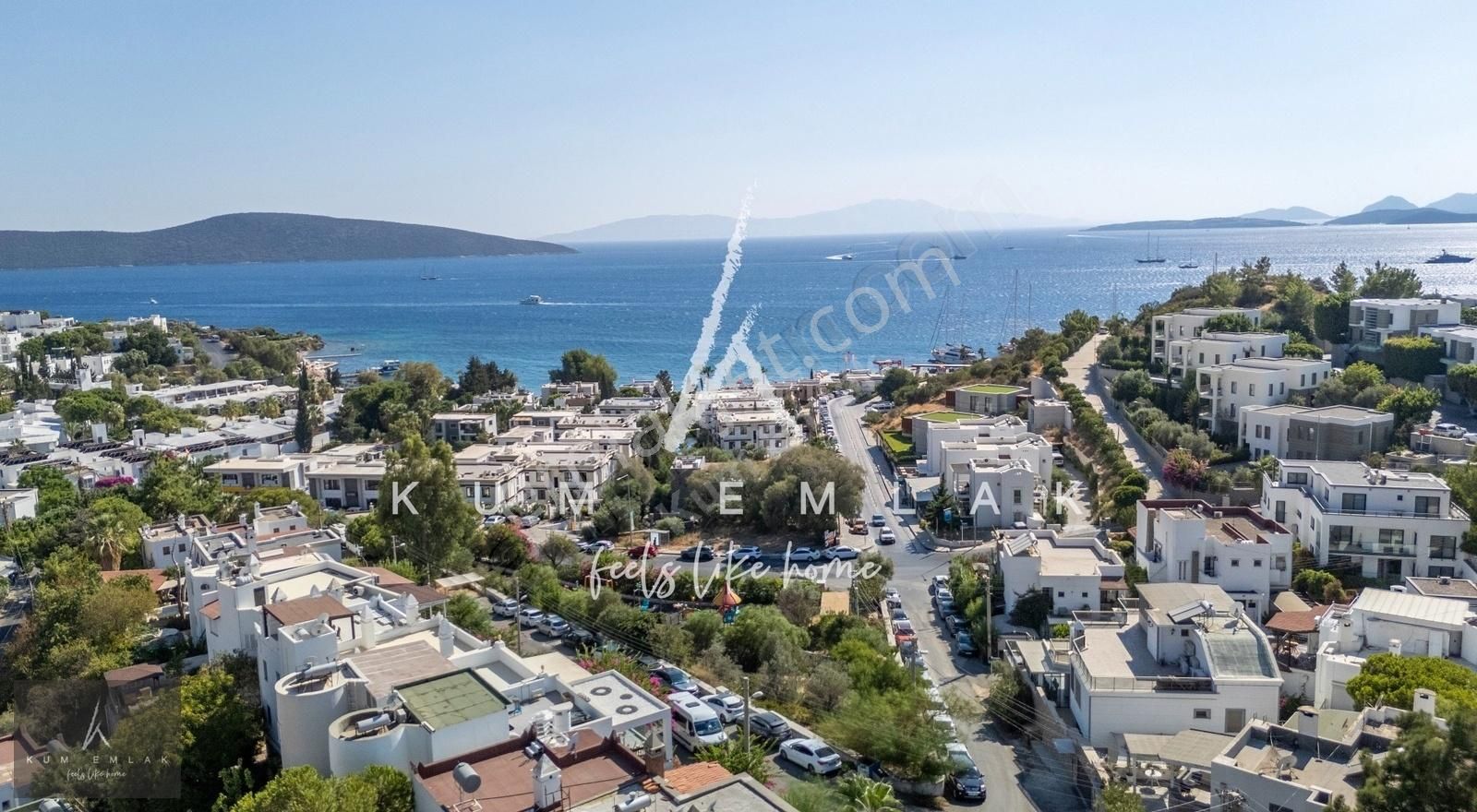 Bodrum Kumbahçe Satılık Daire Bodrum Kumbahçe'de Denize Yürüme Mesafesinde Manzaralı Daire