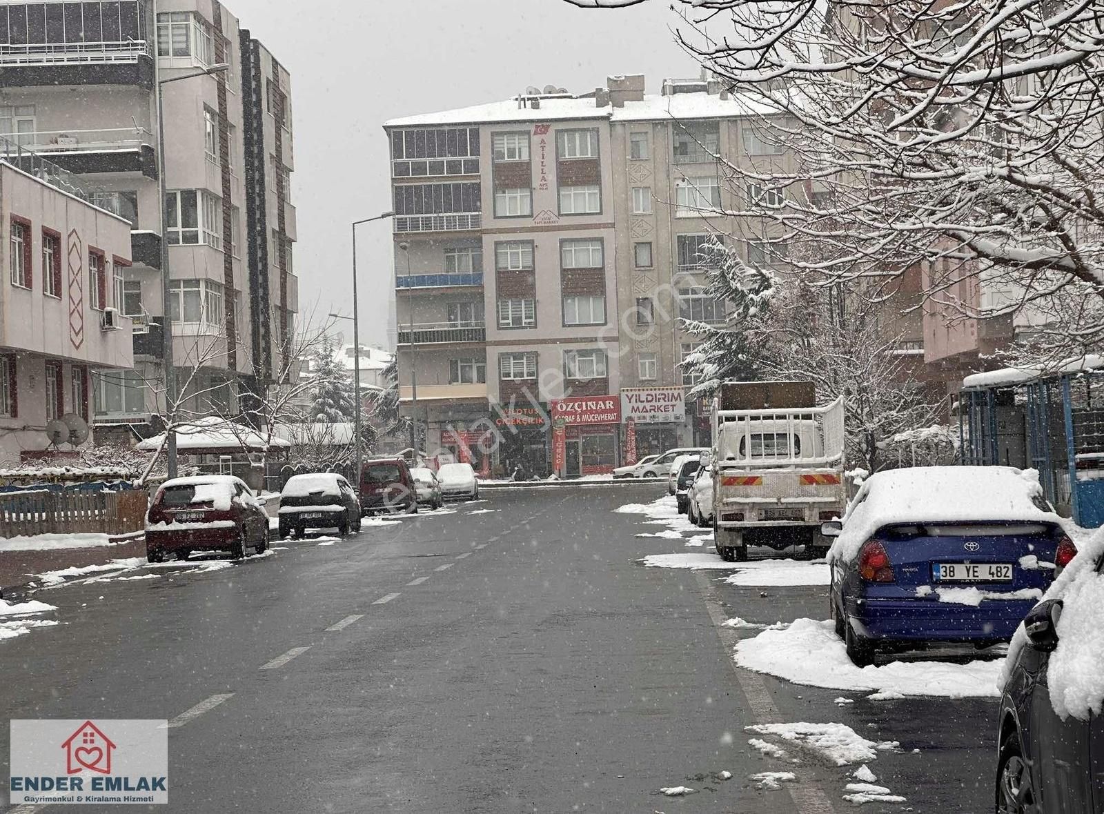 Kocasinan Yeni Satılık Daire Ender Den Yeni Mahallede Yatırımşık Daire