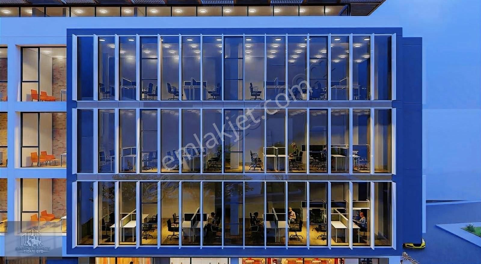 Sulyapıdan Komple Kiralık Plaza Sıfır İskanlı - Görsel 13