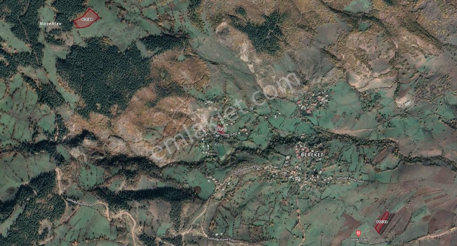 Bereket Köyü 3tapu 13618m2 Doğa Ve Oksijen Harikası Satılık Arsa