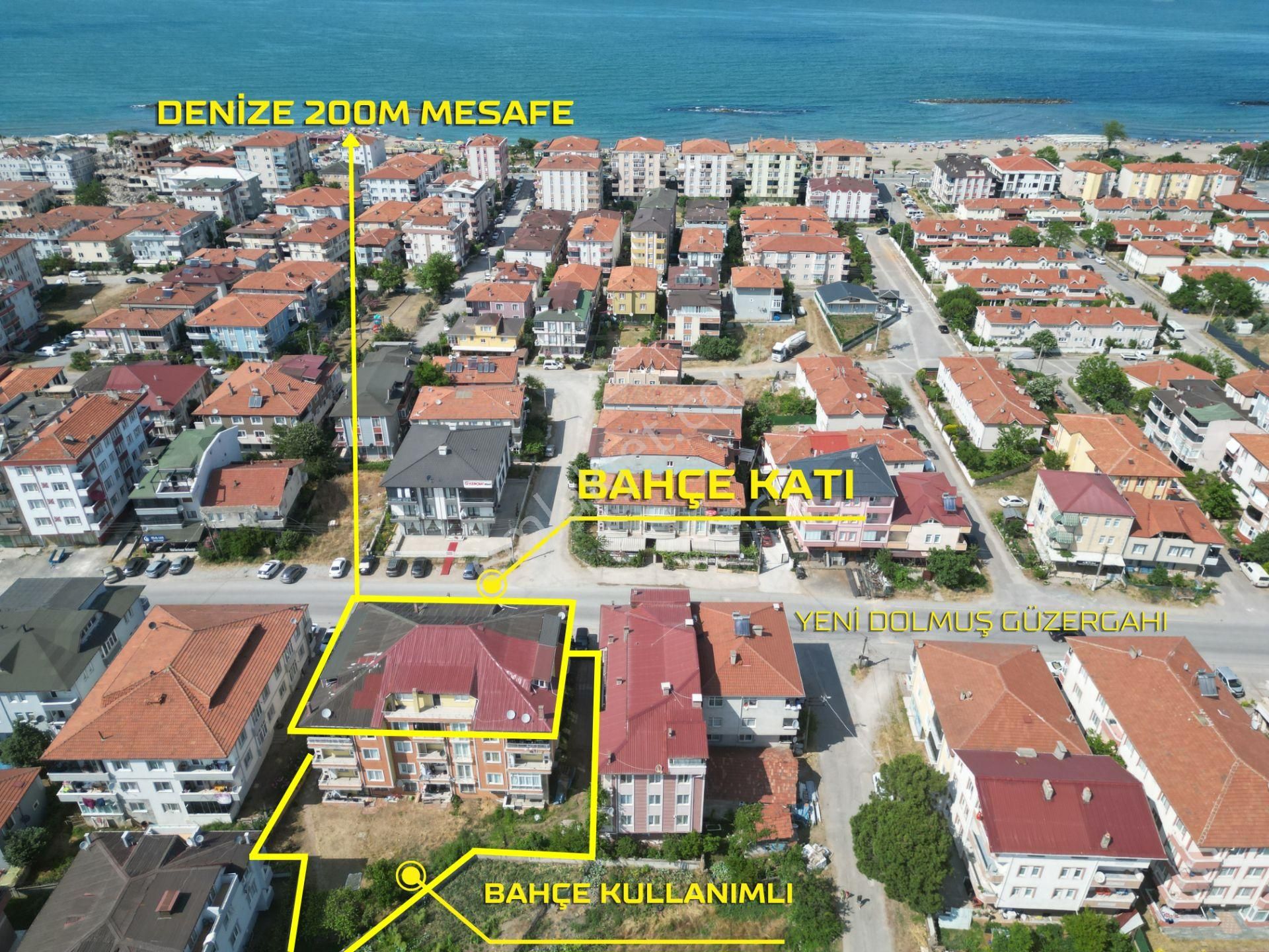 Karasu Sahilde Bahçe Kullanımlı Geniş M² Fırsat 1+1 Daire