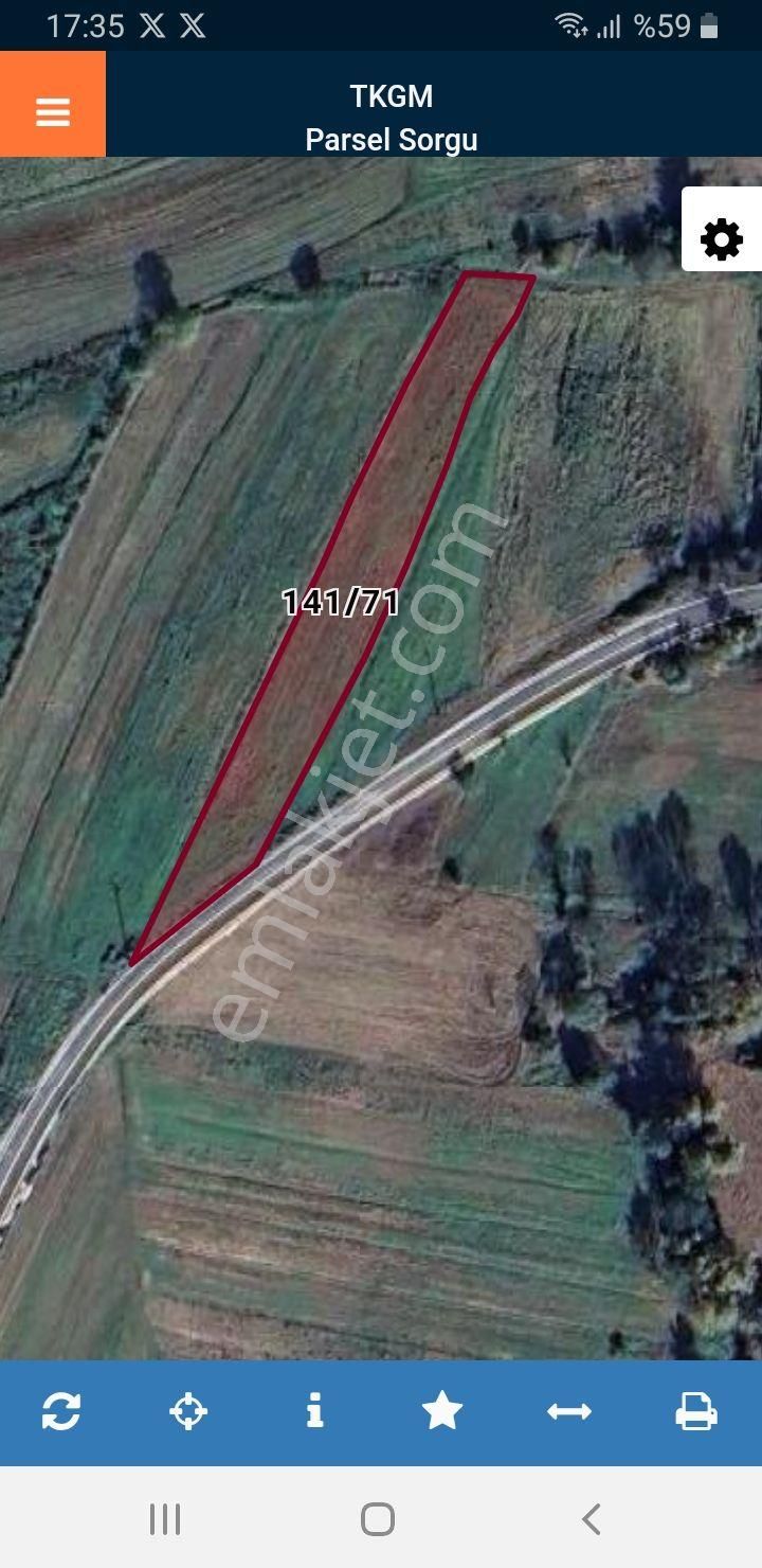 Kocaeli Kandıra Teksende Satılık 2317 M2 Arsa - Görsel 2