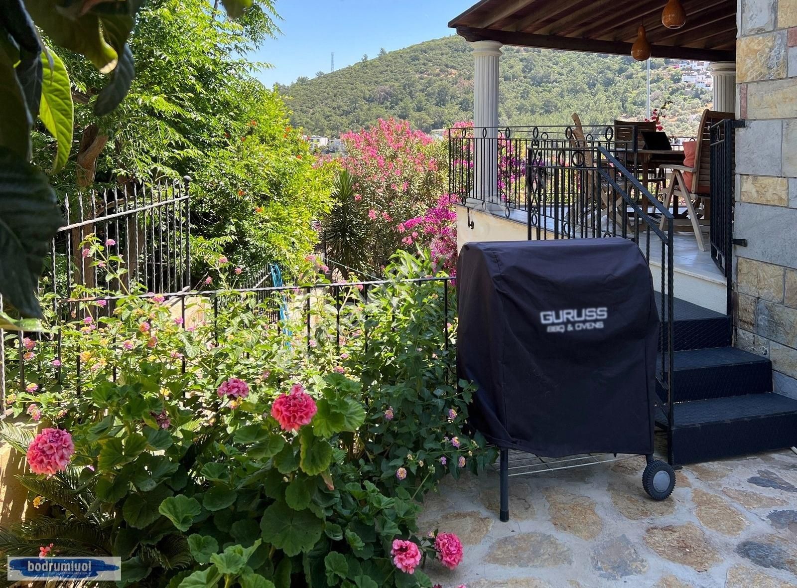 Bodrum Torba Ful Eşyalı Bahçeli Deniz Manzaralı 4+1 Satılık Müstakil Ev - Görsel 7