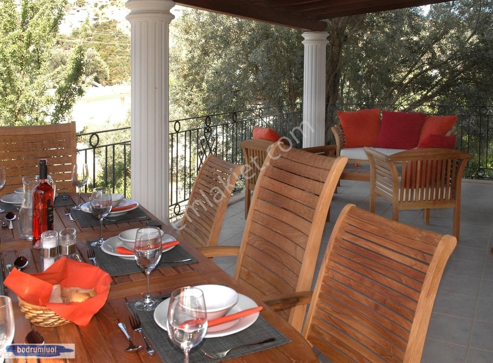 Bodrum Torba Ful Eşyalı Bahçeli Deniz Manzaralı 4+1 Satılık Müstakil Ev - Görsel 9