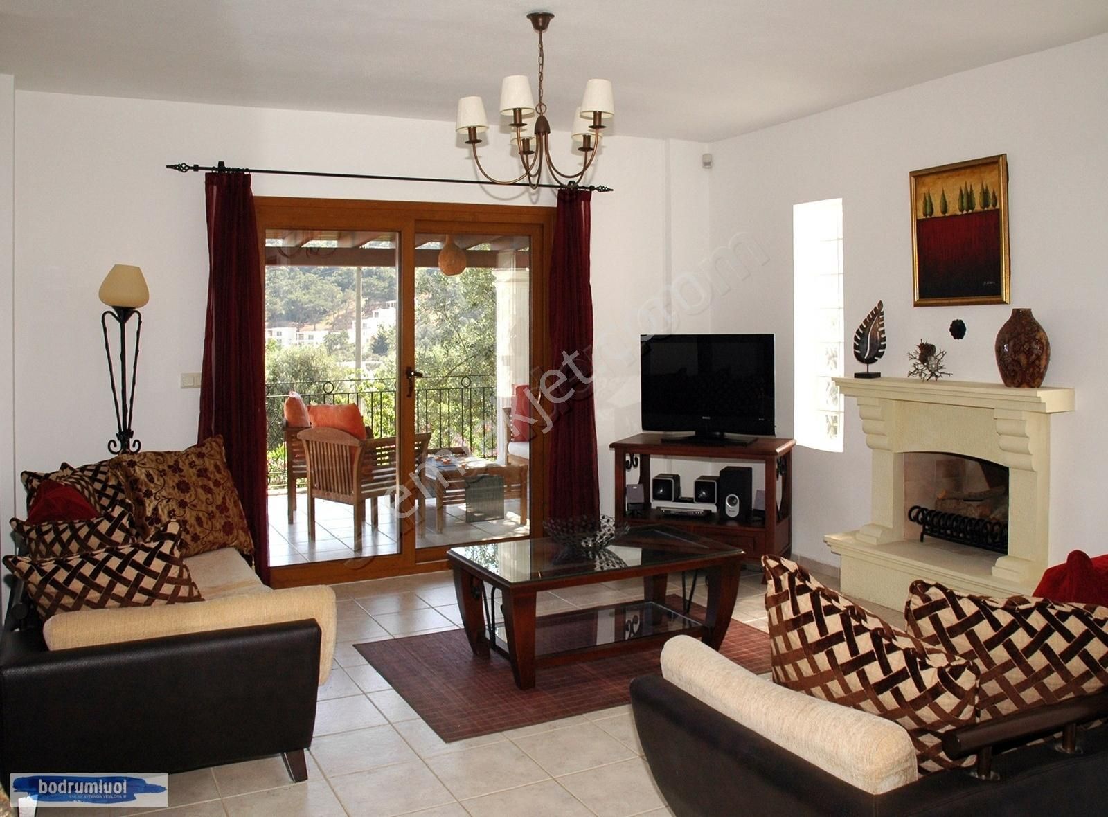 Bodrum Torba Ful Eşyalı Bahçeli Deniz Manzaralı 4+1 Satılık Müstakil Ev - Görsel 12