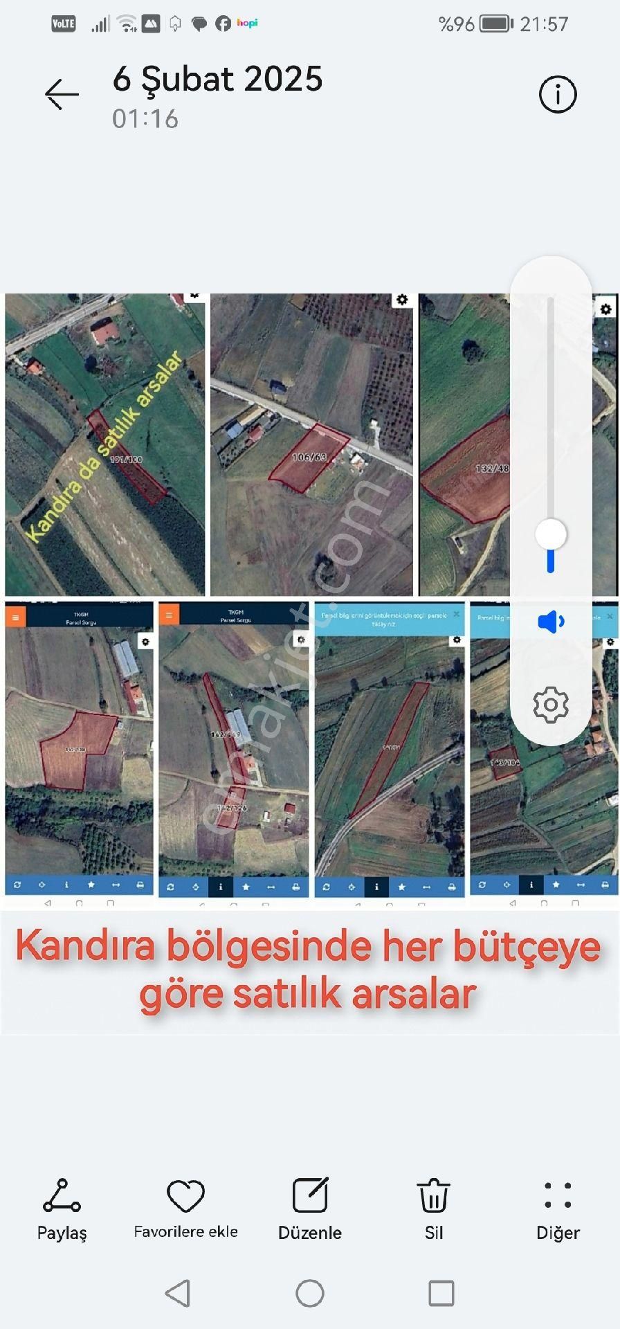 Kocaeli Kandıra Akçaova Mah Satılık 3073m2 Arsa - Görsel 5