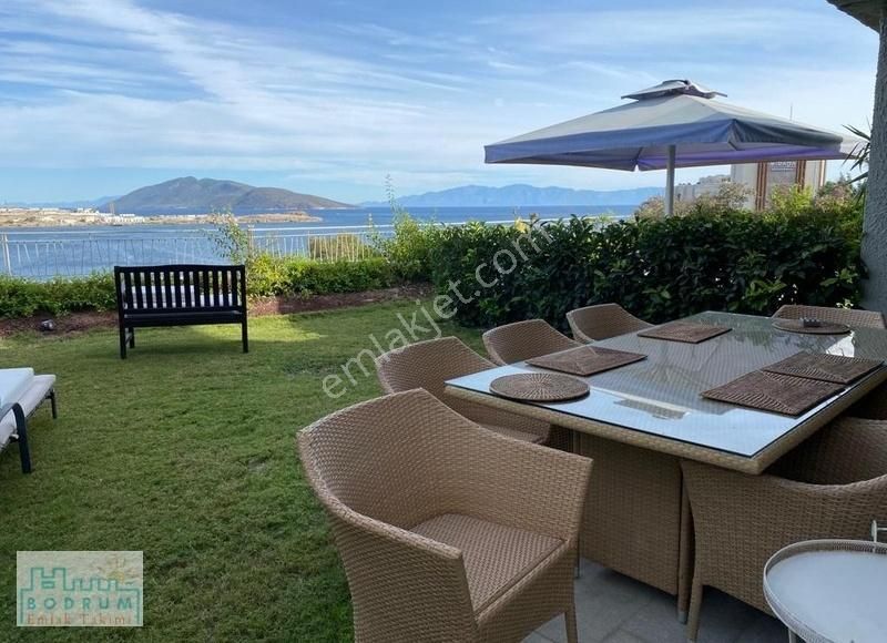 Bodrum Gümbet Satılık Residence Bodrum Asarlık Da Plajlı Denize Sıfır Bahçe Katı Residence Daire