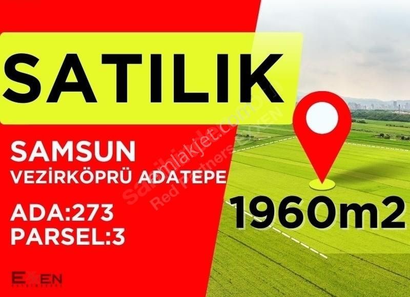 Vezirköprü Adatepe Satılık Tarla Satılık Tarla-samsun Vezirköprü Adatepe'de 1960m2