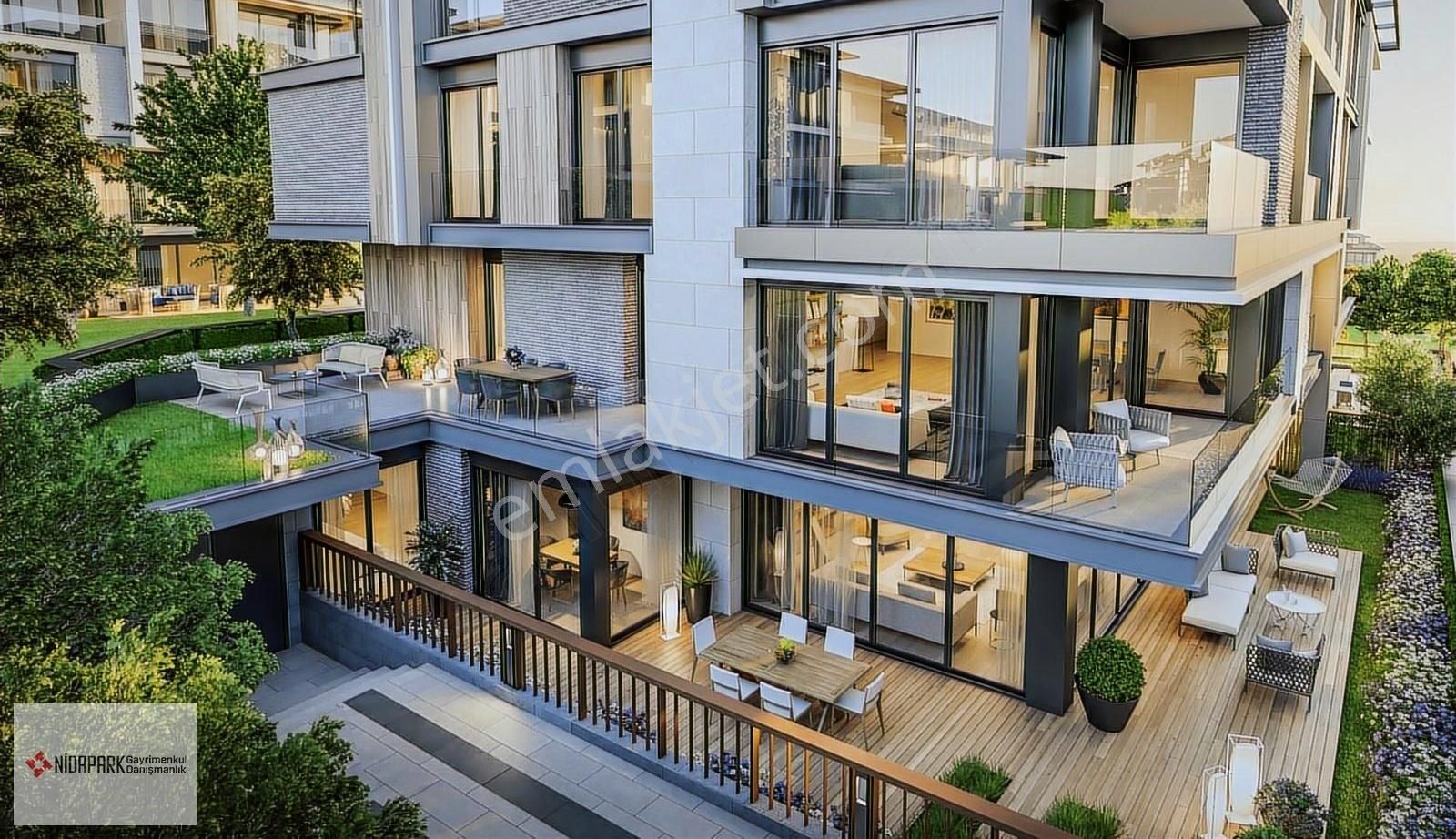 Sarıyer İstinye Satılık Residence Nidapark İstinye Koru Etabında Özel Plan Çalışılmış 3,5+1 Daire