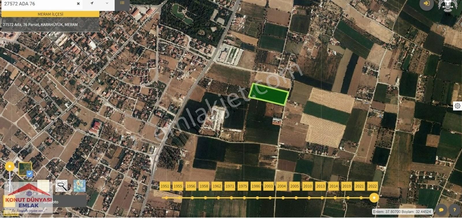 Hatıp Cad. Yanı Sadem Usta Arkası 19307 M2 Tek Tapulu Fırsat Yer - Görsel 2