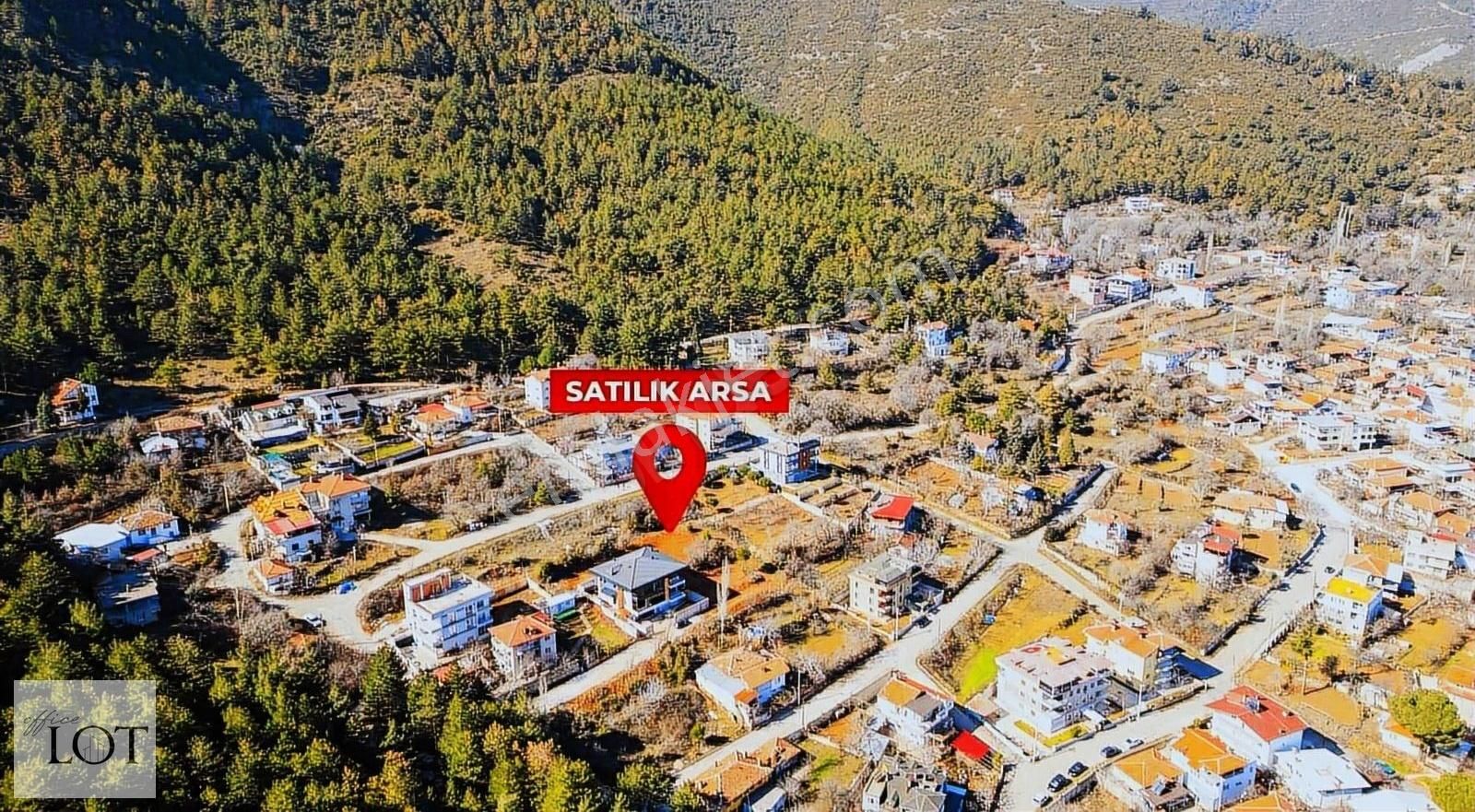 Merkezefendi Başkarcı Satılık Konut İmarlı Başkarcı'da Panoramik Manzaralı Villalık Köşe Parsel