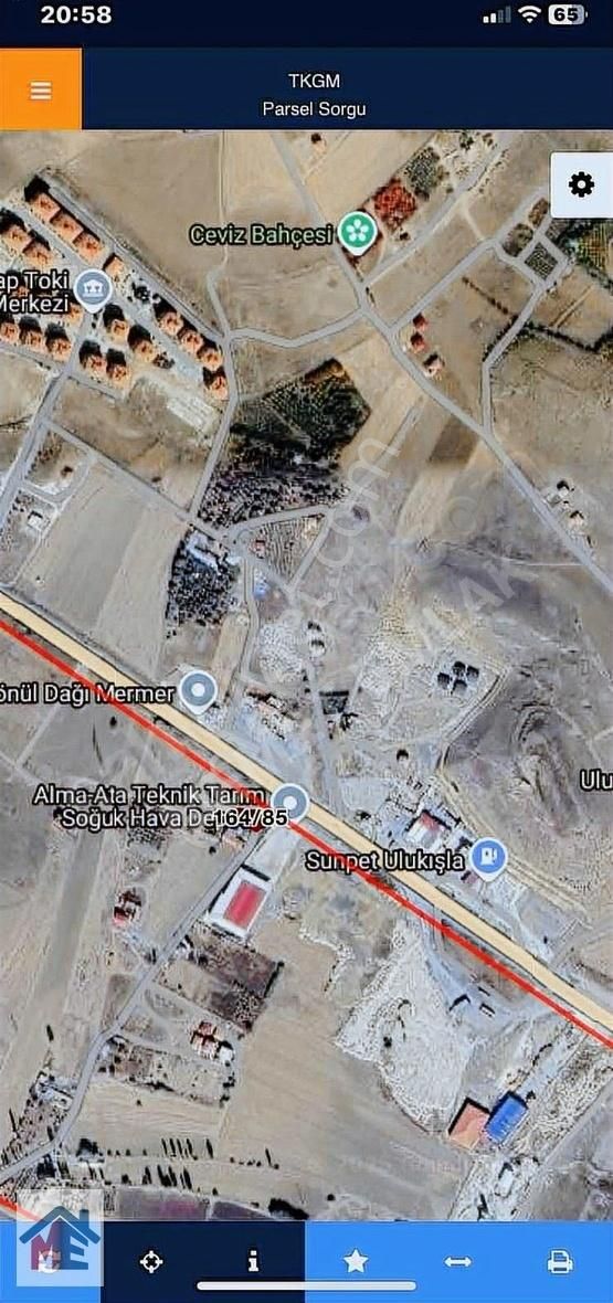 Ulukışla E 90 Karayoluna Sıfır İşyeri İçin Arsa - Görsel 4