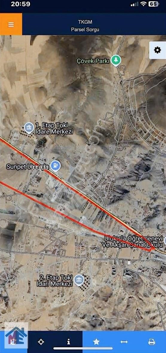 Ulukışla E 90 Karayoluna Sıfır İşyeri İçin Arsa - Görsel 3