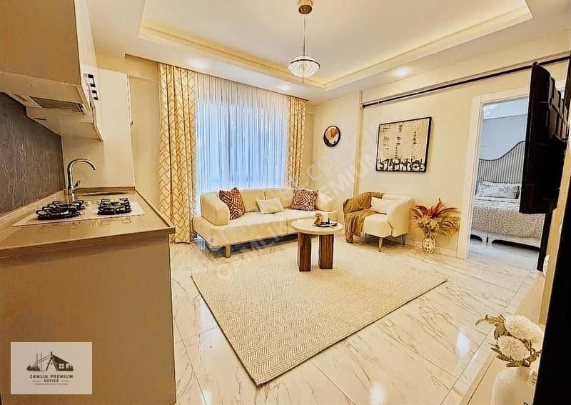 Asmalıevler'de Satılık 1+1 Lüks Eşyalı Sıfır Daire - Görsel 12