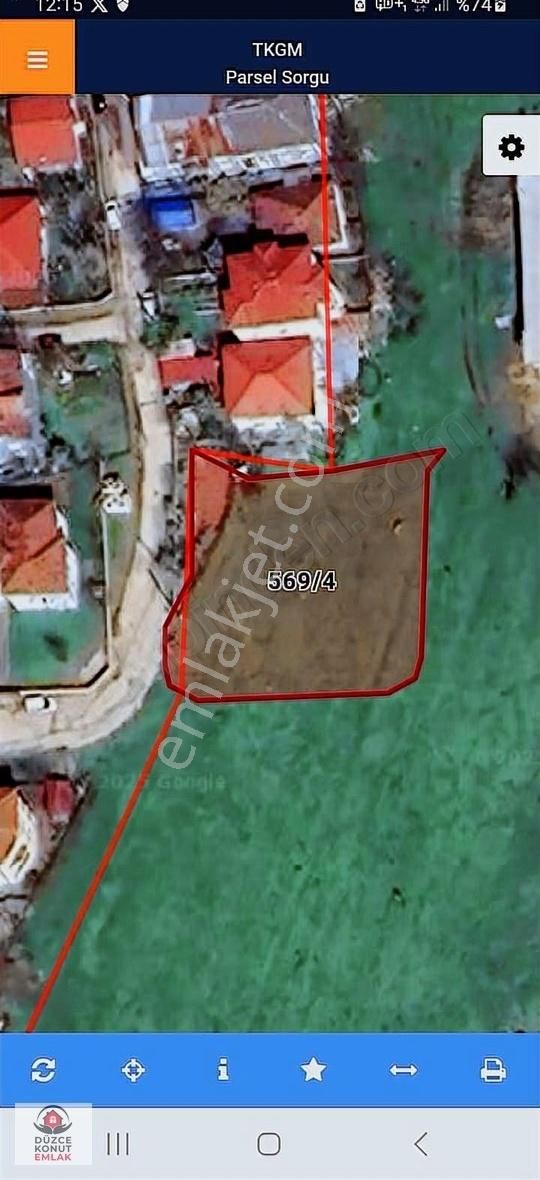 Düzce Düzce Merkez Satılık Toplu Konut İçin Düzce Konut Emlak I Karaca Hacı Musa I Satılık 1242 M2 Arsa