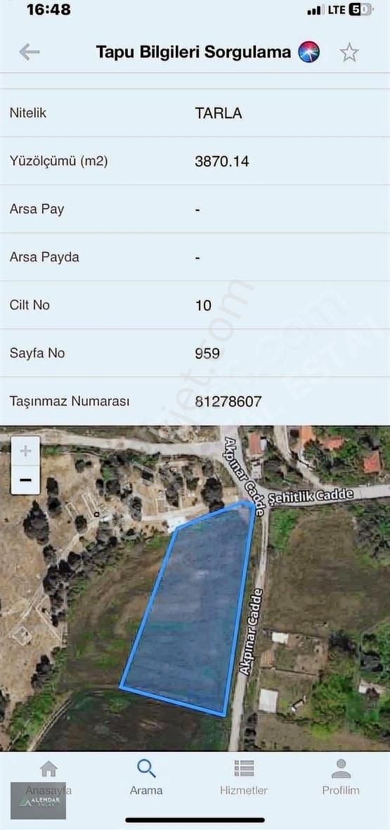 Yassıören Satılık 125 M2 Tarla - Görsel 10