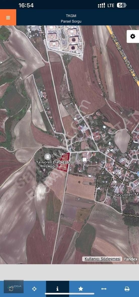 Yassıören Satılık 125 M2 Tarla - Görsel 6