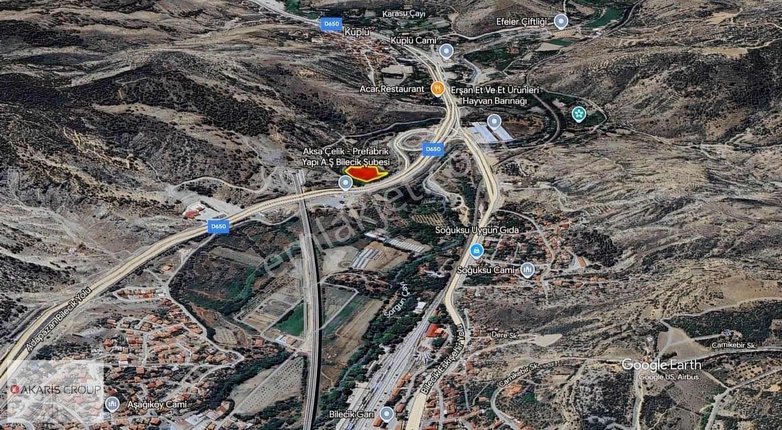 Bilecik - İstanbul Yolunda Lejantlı Akaryakıt İstasyonu Arsası - Görsel 3