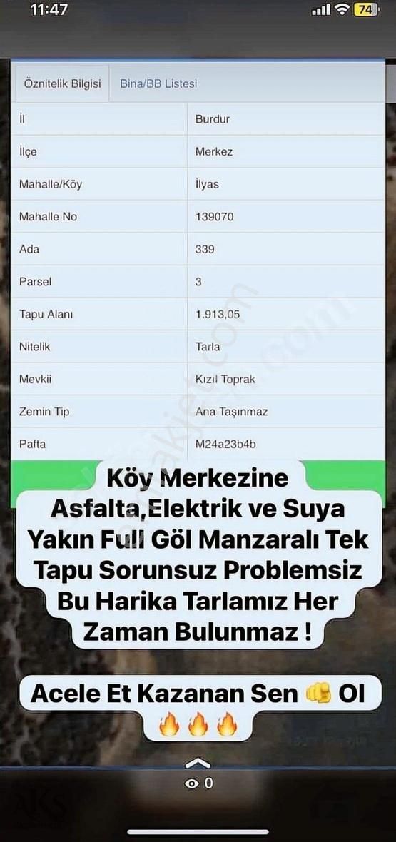 İlyas'ta Yerleşime Yakın Muhteşem Göl Manzaralı Fırsat - Görsel 4