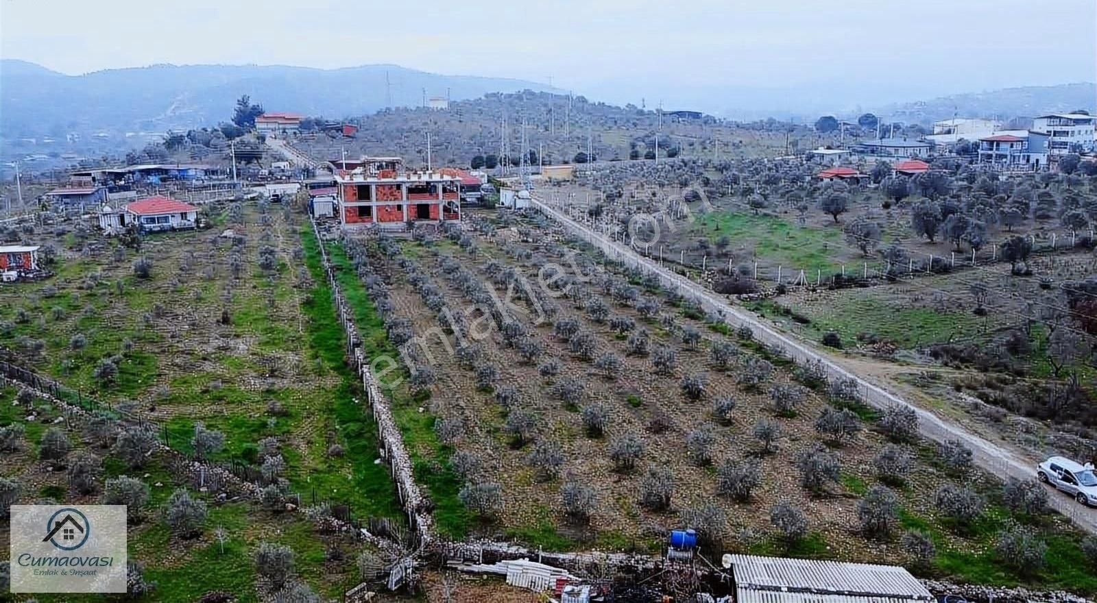 Menderes Dereköy Satılık Bağ & Bahçe Cumaovası Emlaktan Satılık Dereköy 225m2 Hisse Tapu Bahçe