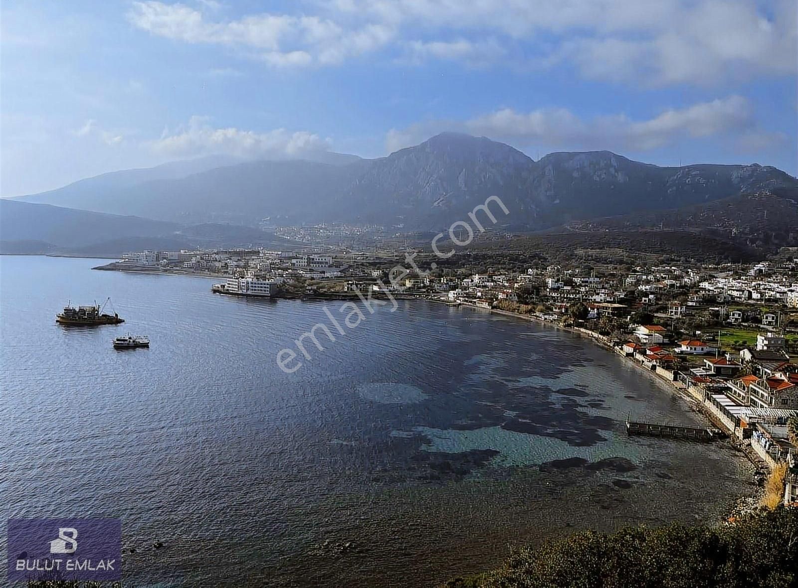 Karaburun İskele Satılık Daire Bulut Emlaktan Muhteşem Mimoza Manzaralı Daire