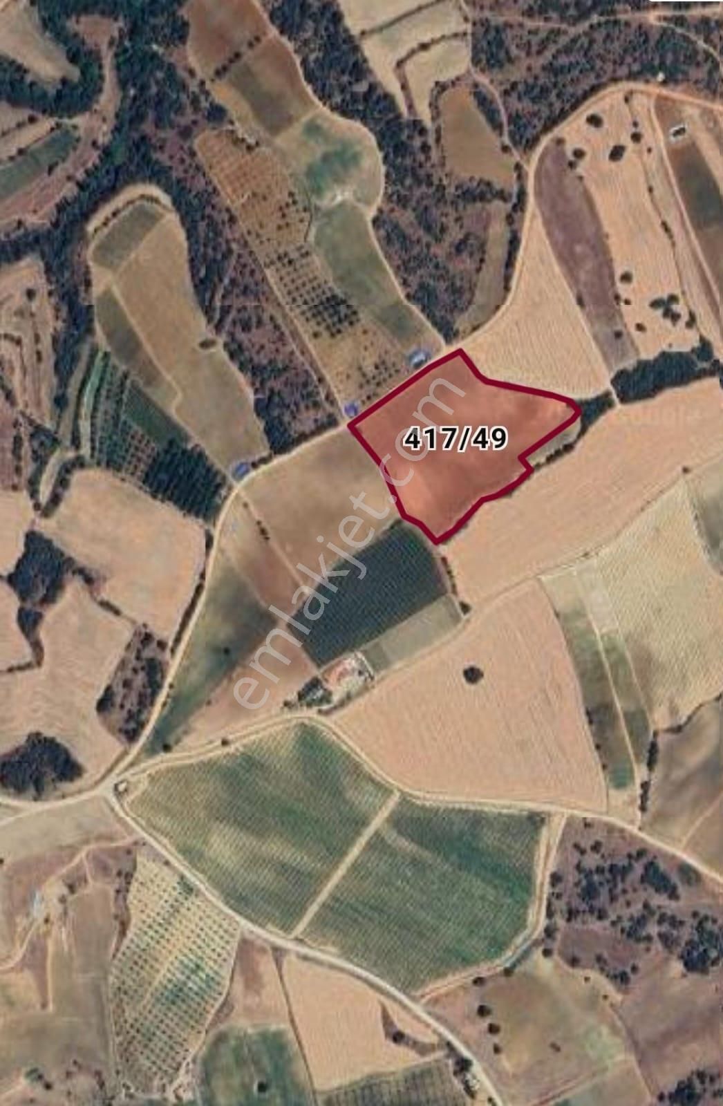 Uşak Eşme Yeleğen Kasabasında 19140m2 Satılık Tarla - Görsel 2