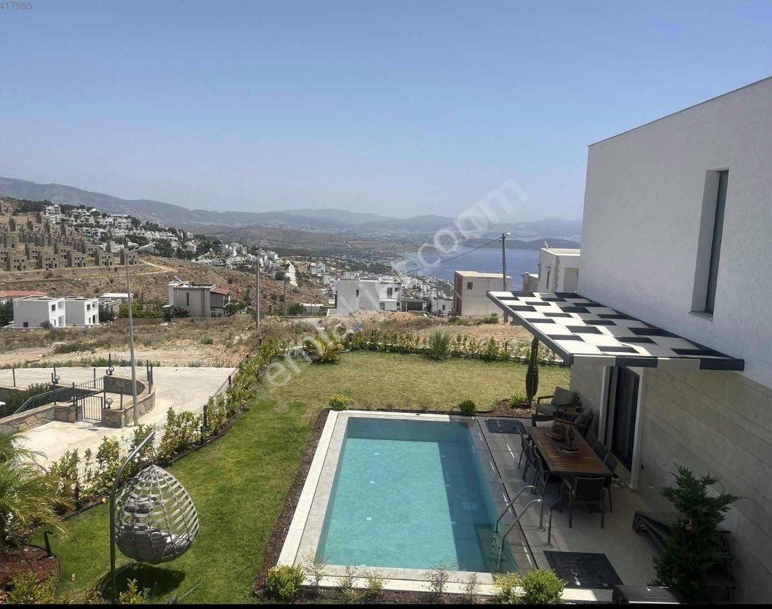 Bodrum İslamhaneleri Satılık Villa Bodrum Yahşi Gürece'de Havuzlu Satılık Lüks Villa