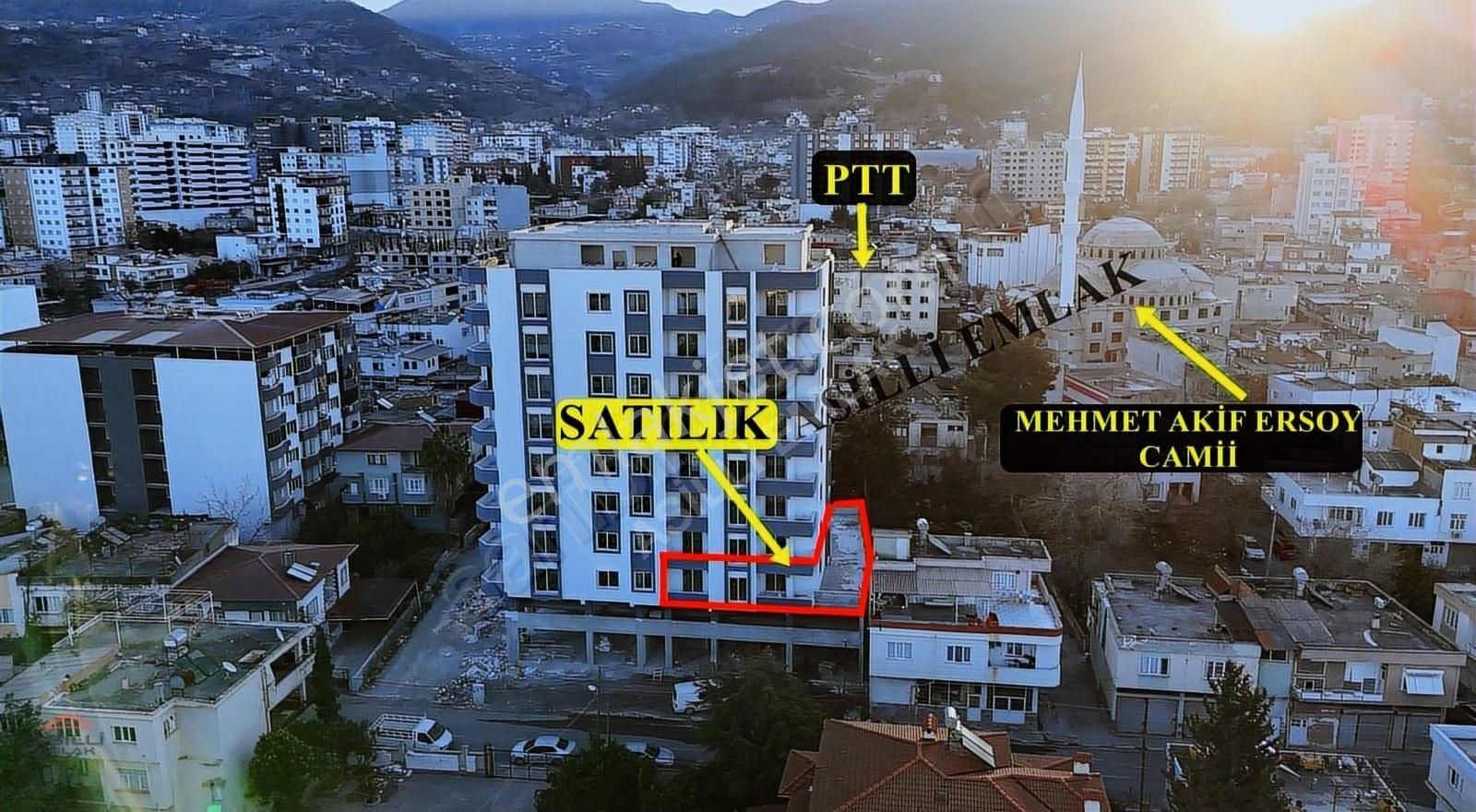 Düziçi Yeşilova Satılık Daire Çarşı Merkezde 2 Nolu Sağlık Ocağı Yanı Satılık 4+1