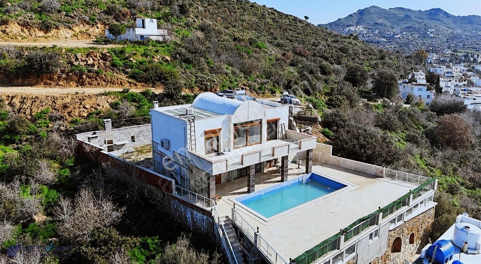 Bodrum İslamhaneleri Özel Havuzlu Deniz Manzaralı Satılık Villa - Görsel 19
