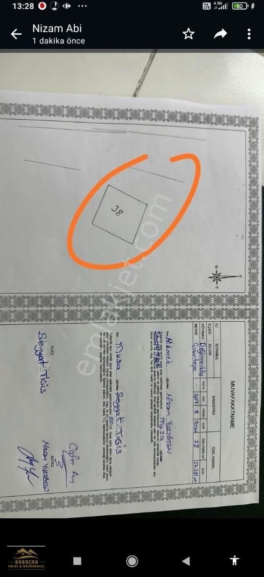 Silivri Değirmenköyde Acil Satılık 500 M² Yer - Görsel 2